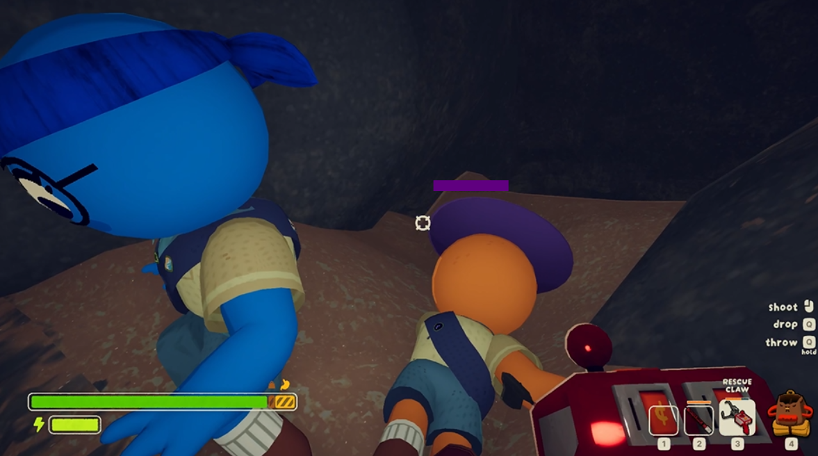 用救人钩勾起跌落的Rashel