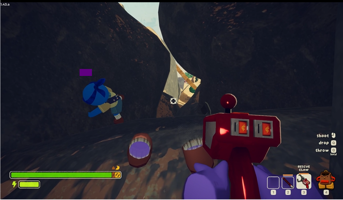 救人钩 寻找Rashel的身影。杨静自告奋勇准备亲自爬下去营救,试了试还是算了