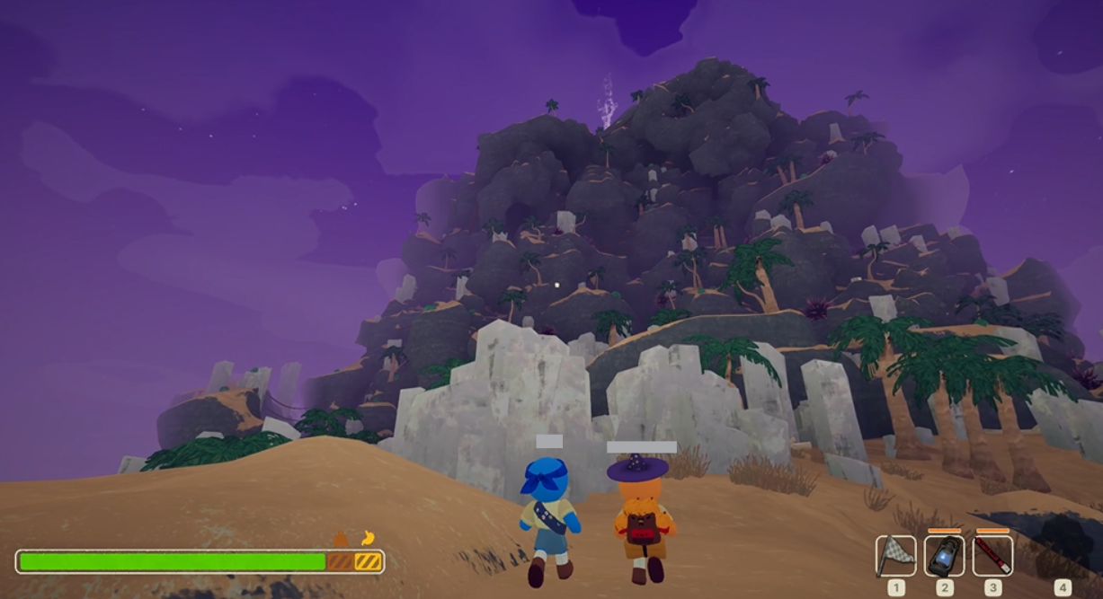 第一关要爬的山,多条道路通山顶