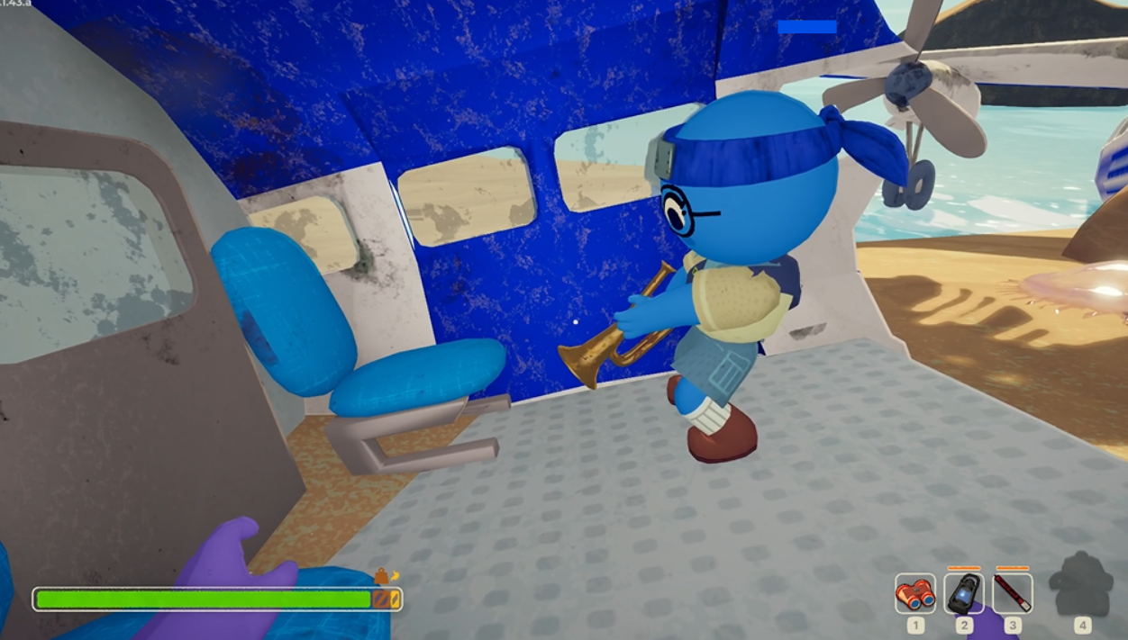 杨静捡到了没什么用的喇叭