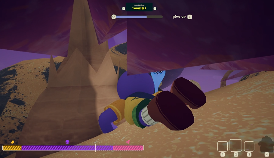 又饿又毒又困的滑滑梯最终与大家团聚