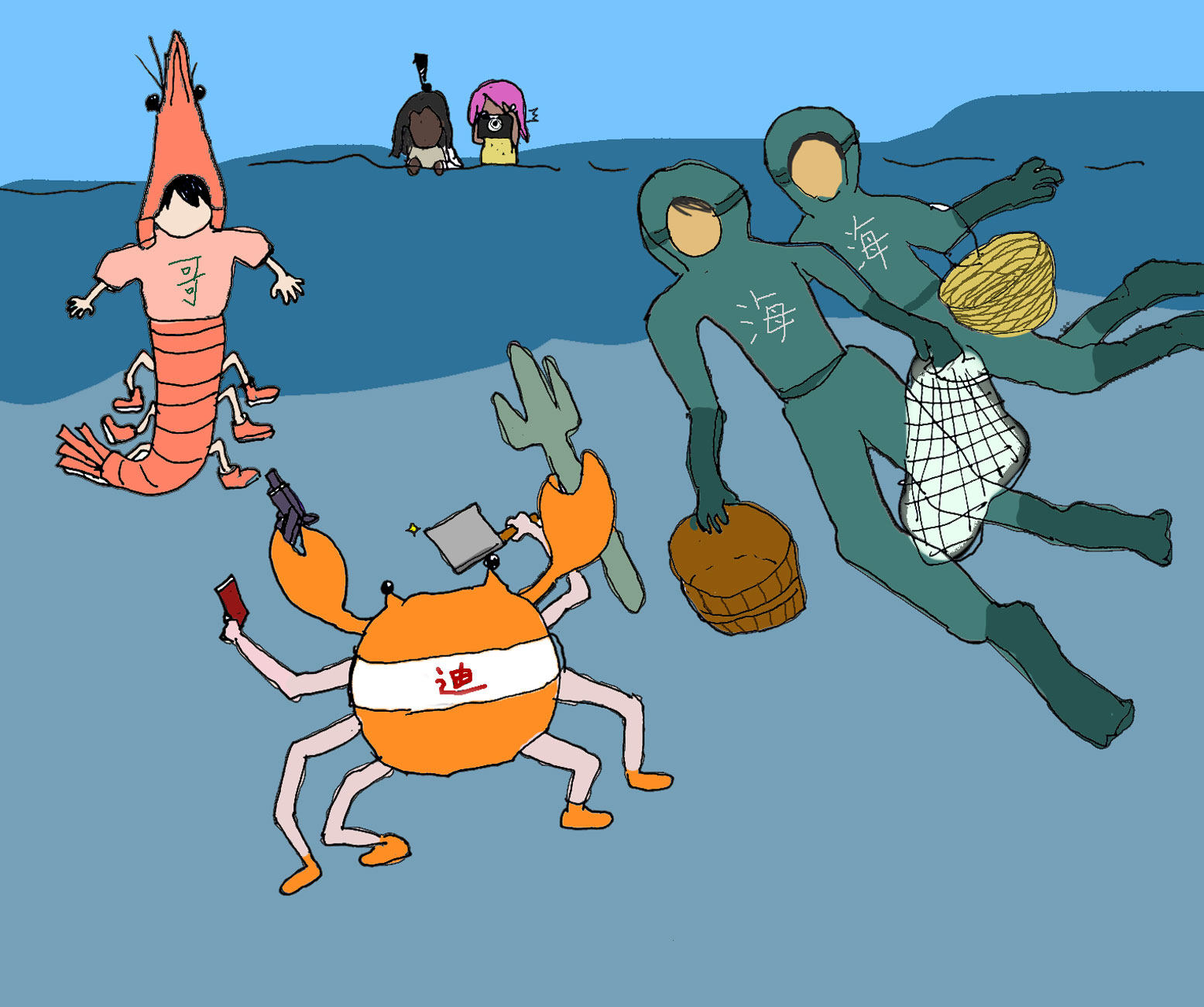 我们用1个小时建了一个世界，结果变成了一场海味社会实验