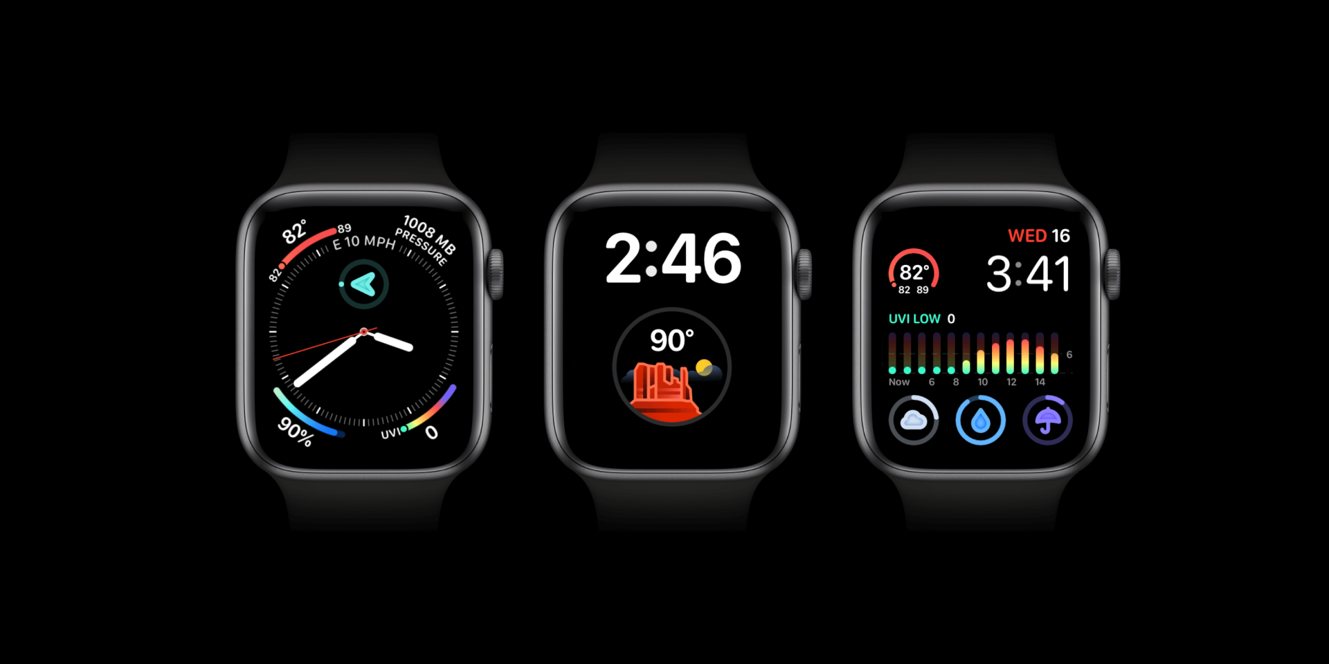 Multiple complications and watch faces cover
