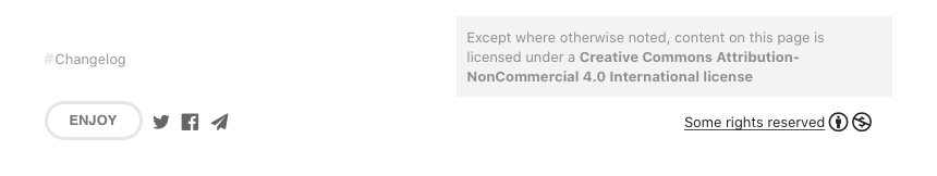 Giving proper crediting guidance license display