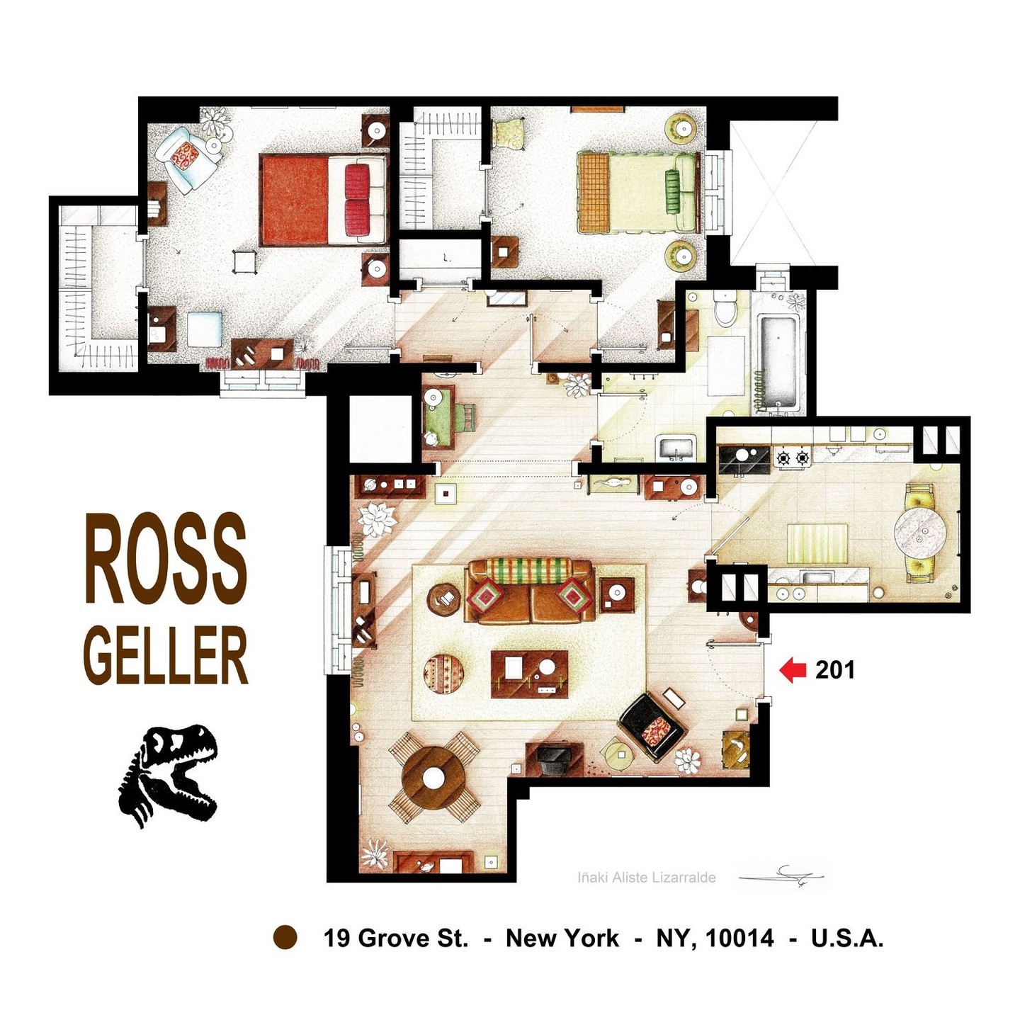 Iñaki Aliste Lizarralde _ Ross Galler's apartment.jpg