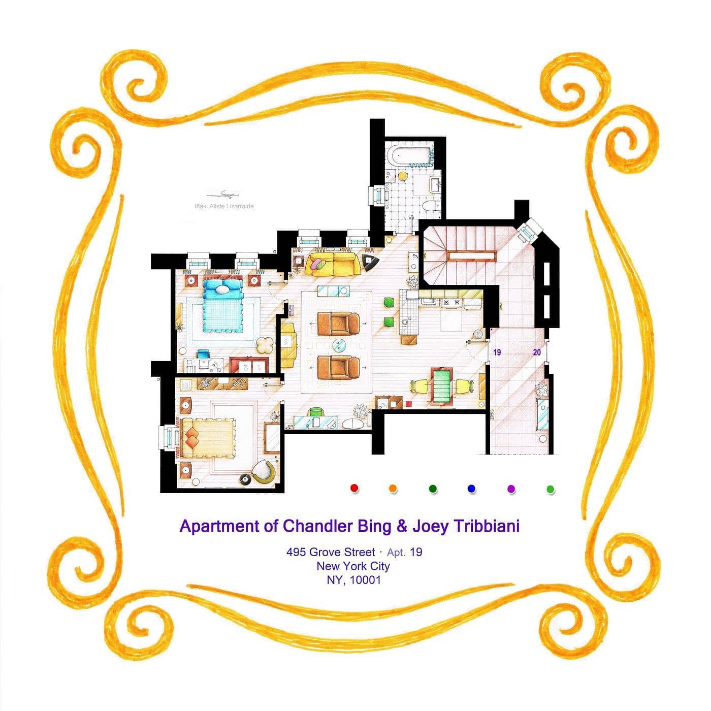 Chandler Bing &amp; Joey Tribbiani's apartment.jpg