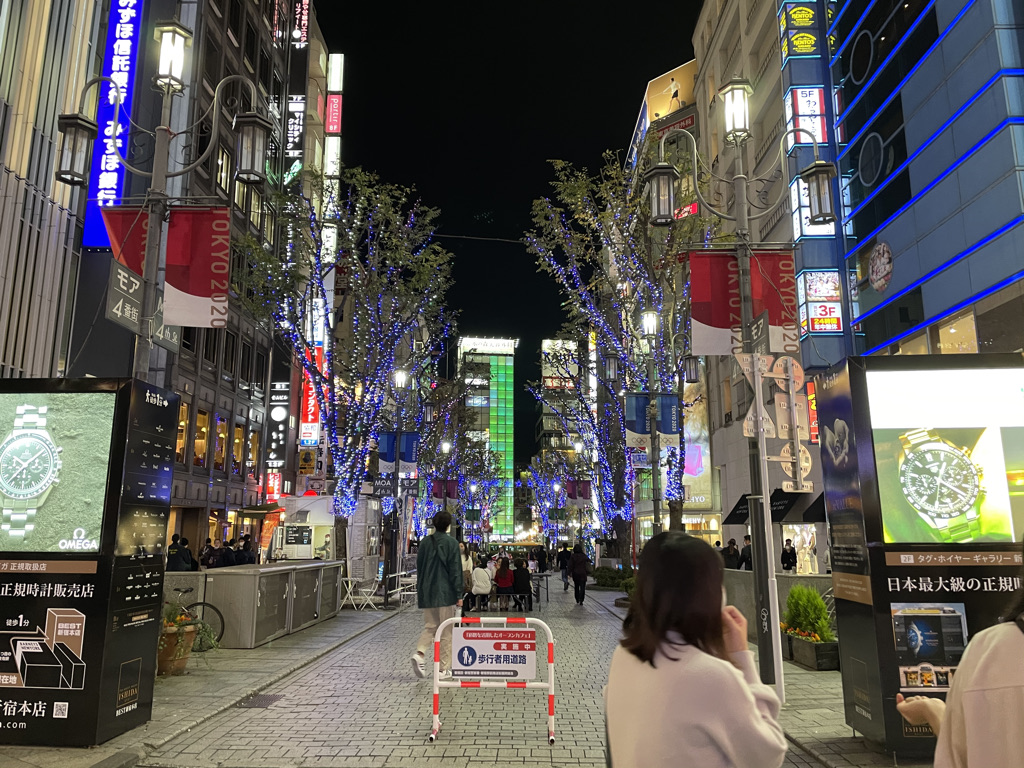 新宿街景
