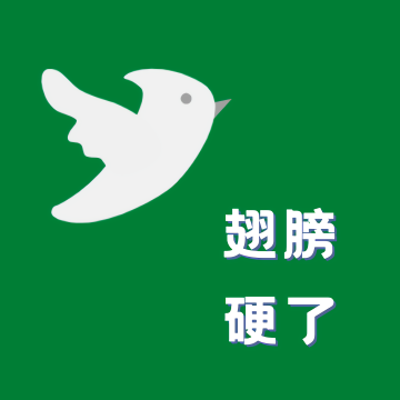 翅膀硬了 logo