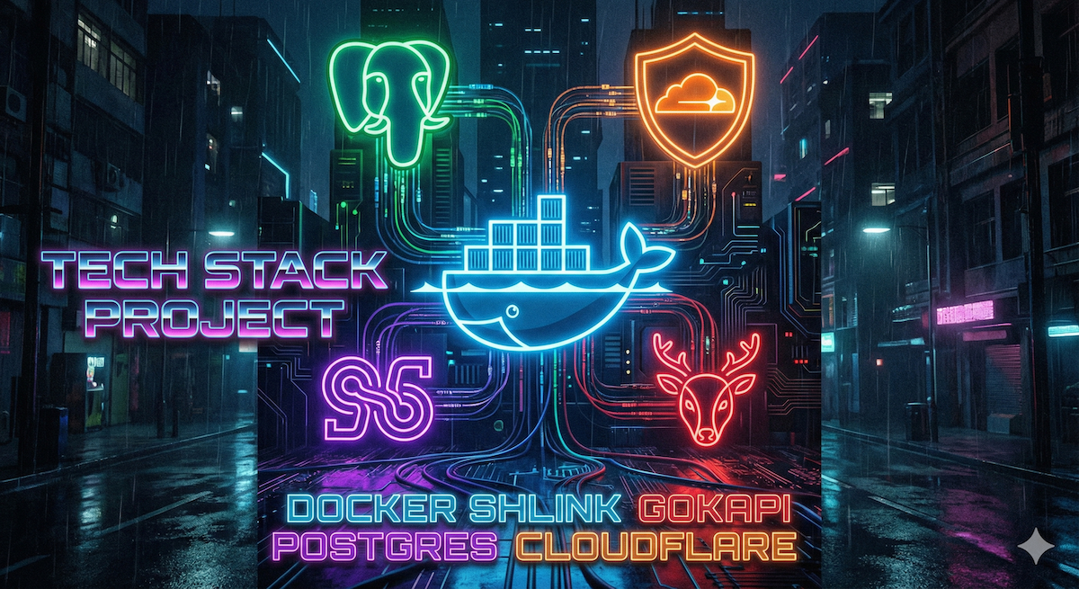 全栈自动化与纵深防御：构建基于 Cloudflare、Docker 与 Shlink 的生产级短链系统 cover