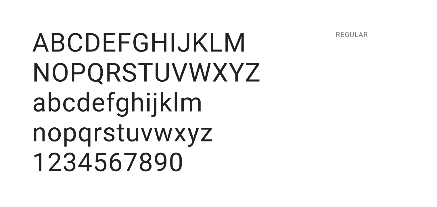 Roboto 的 A 至 Z 以及数字 image.png