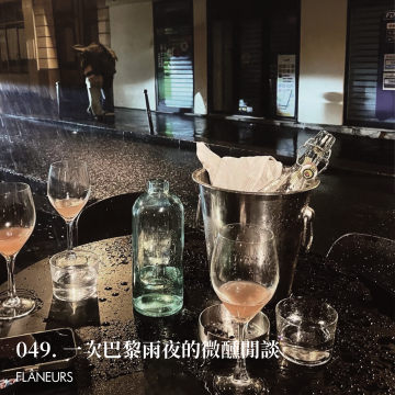 049. 一次巴黎雨夜的微醺闲谈