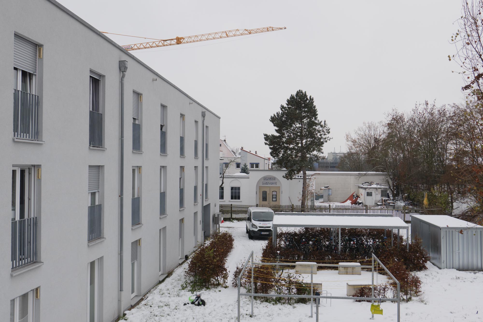 2020.12.1 Erlangen 的一处清真寺。