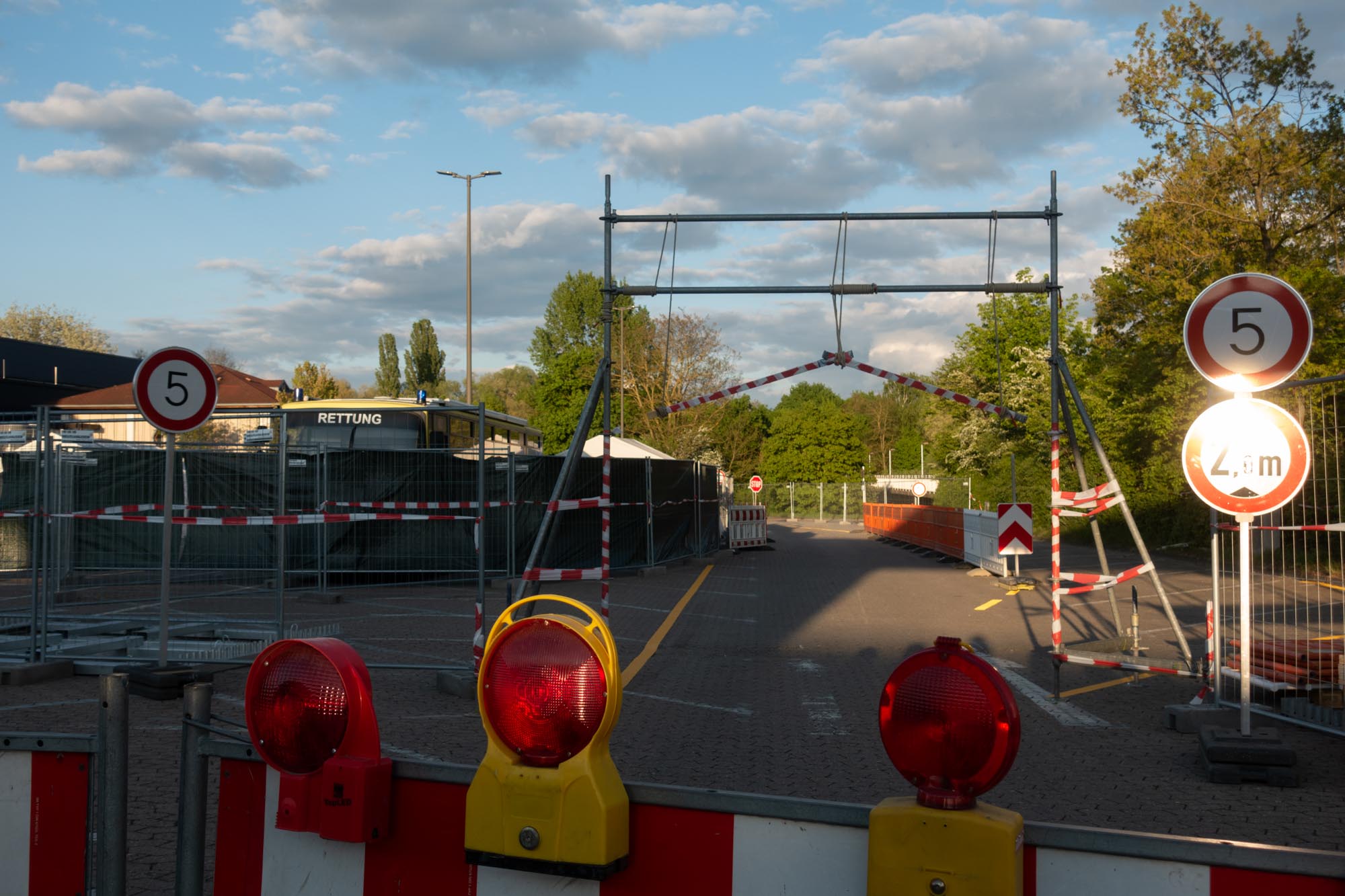 2020.4.29 Erlangen，上面一处检测点的另一侧。