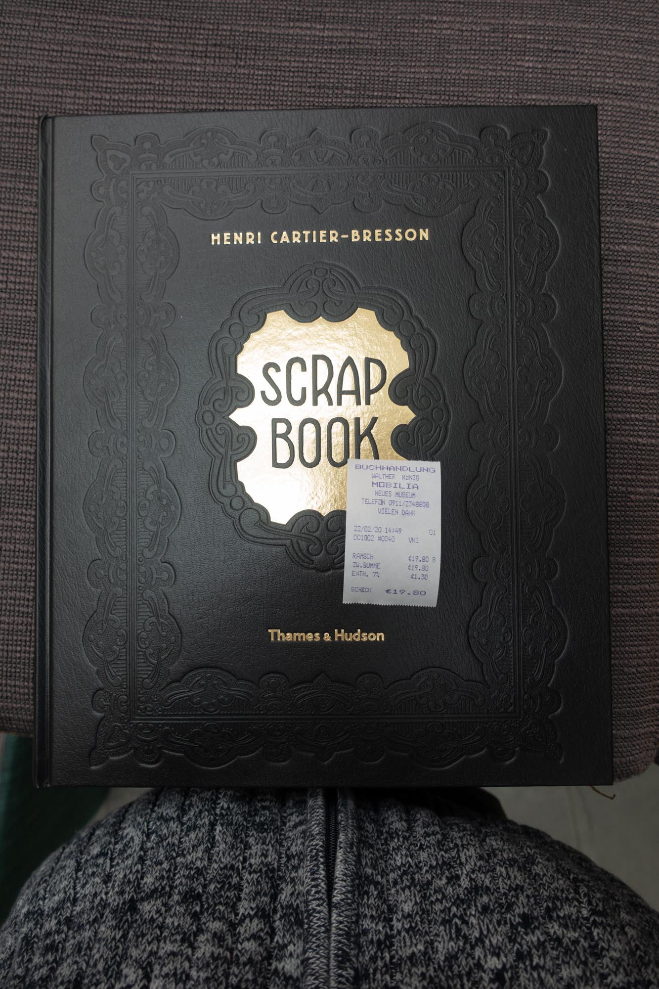 2020.2.22 欧洲疫情前最后一次出行，在纽伦堡的博物馆偶见布列松的经典画册打折出售，趁机买下。