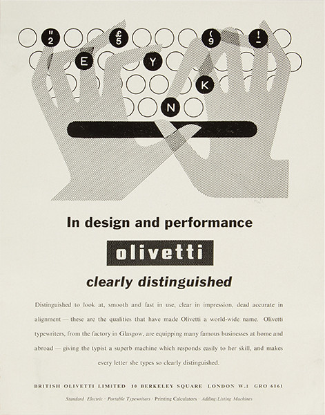 olivetti poster