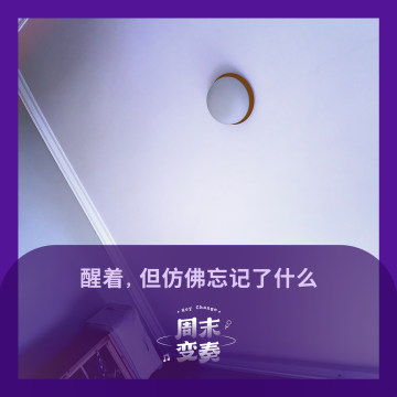 醒着，但仿佛忘记了什么