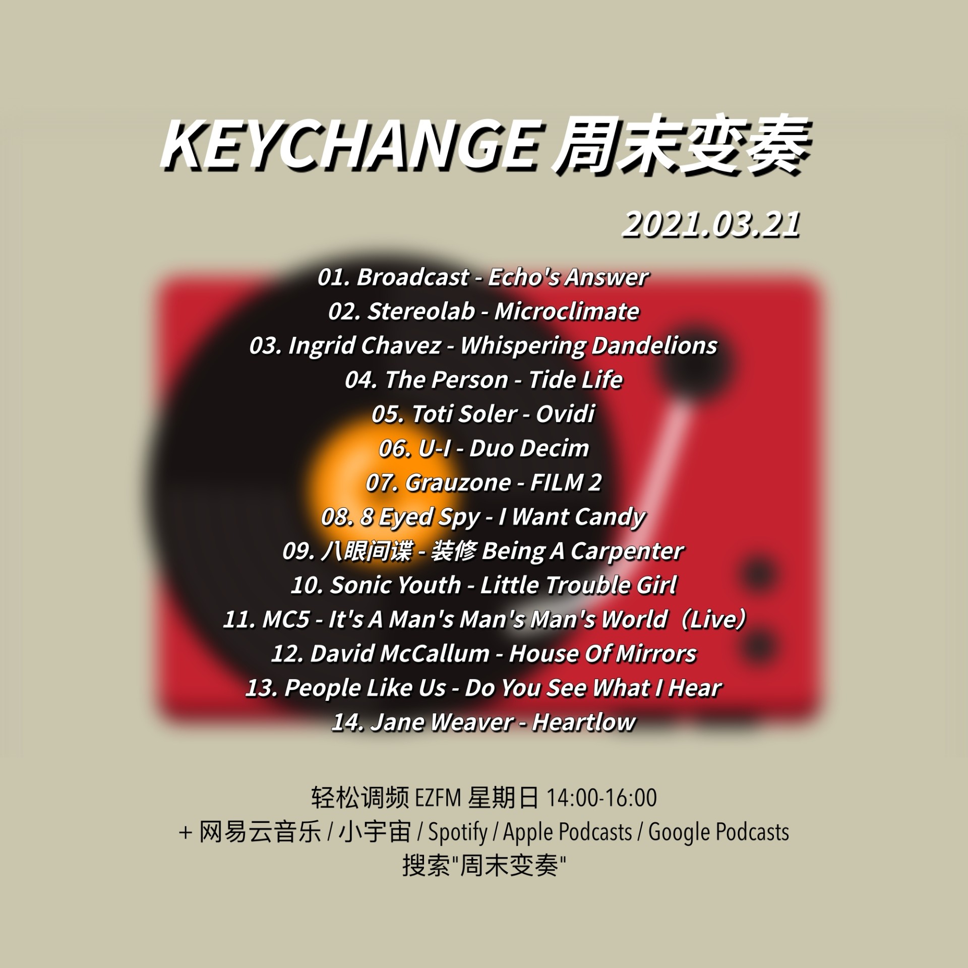 cover of episode  那些平淡无奇的名字丨歌不停 