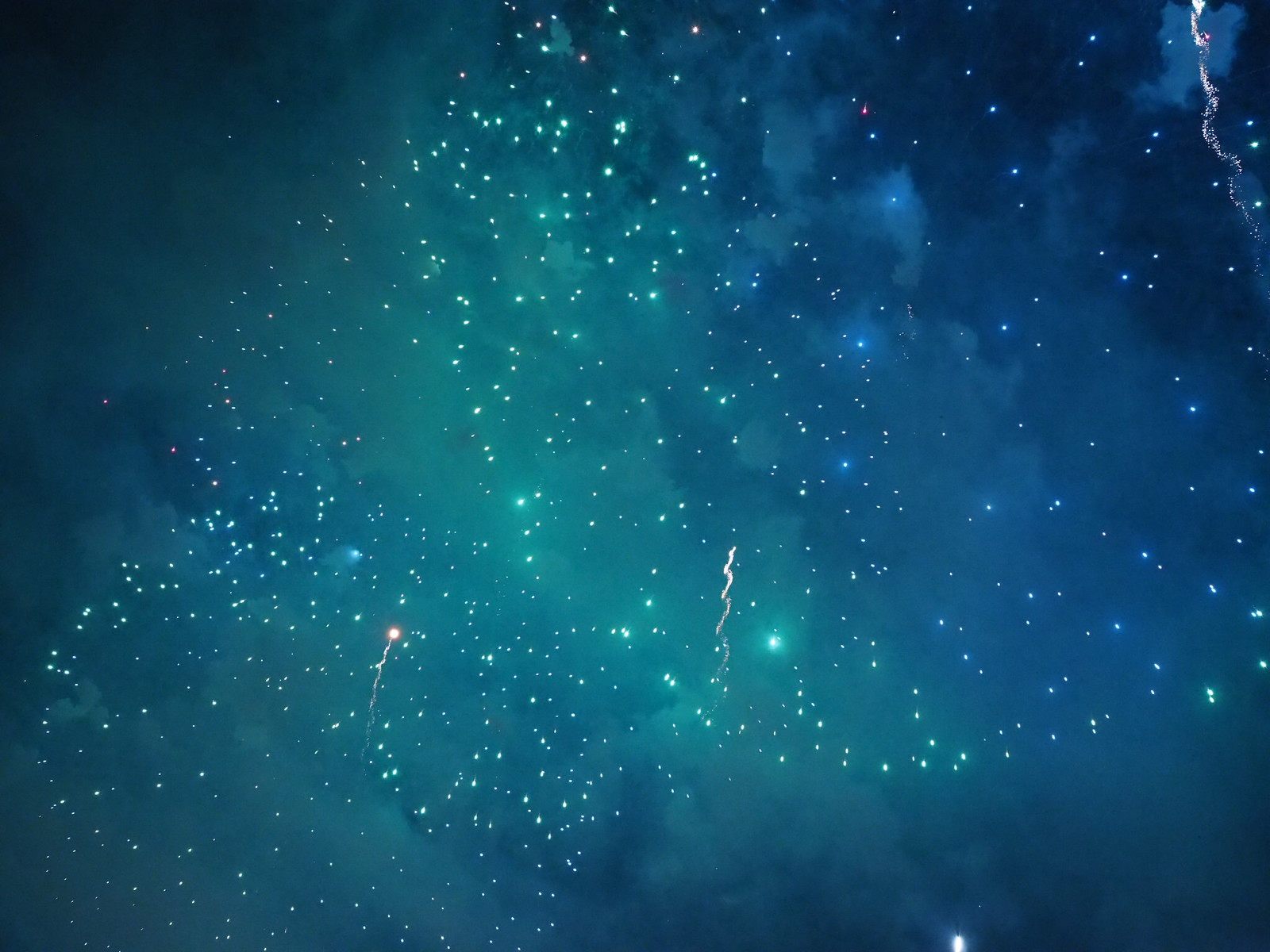星雲的煙花