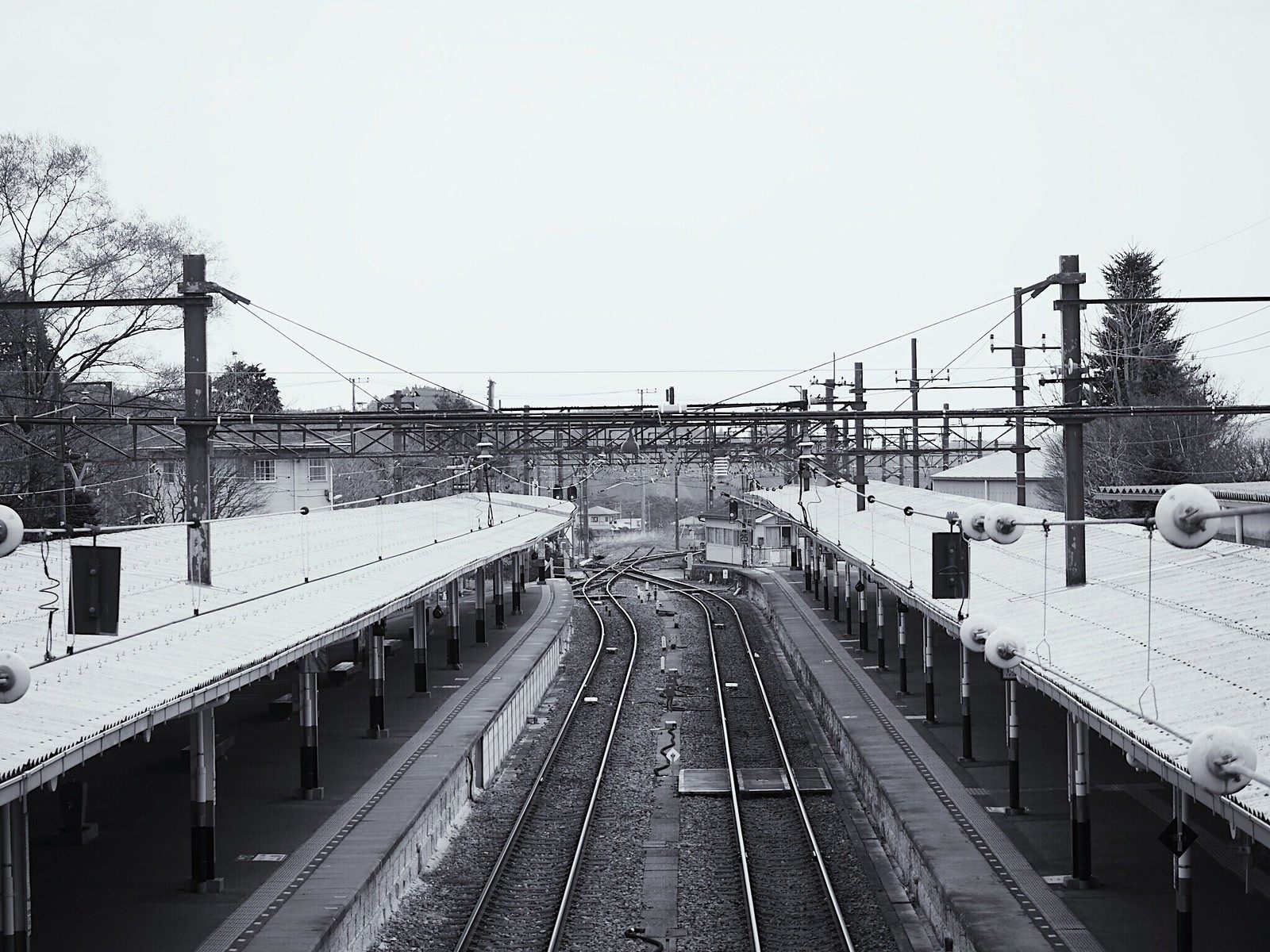 東武日光線的盡頭 鐵道