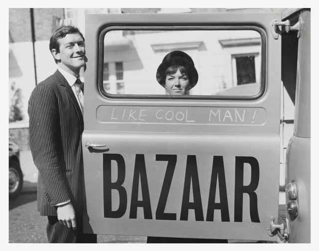 Mary Quant and her husband Alexander Plunket Greene, photographed by John Cowan, 1960. .jpg