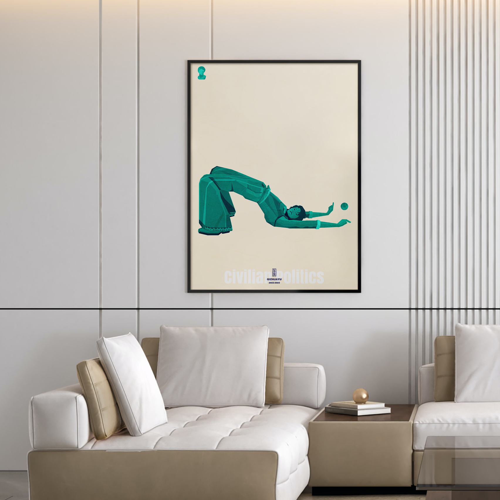 Free Poster in Livingroom Mockup-03.png