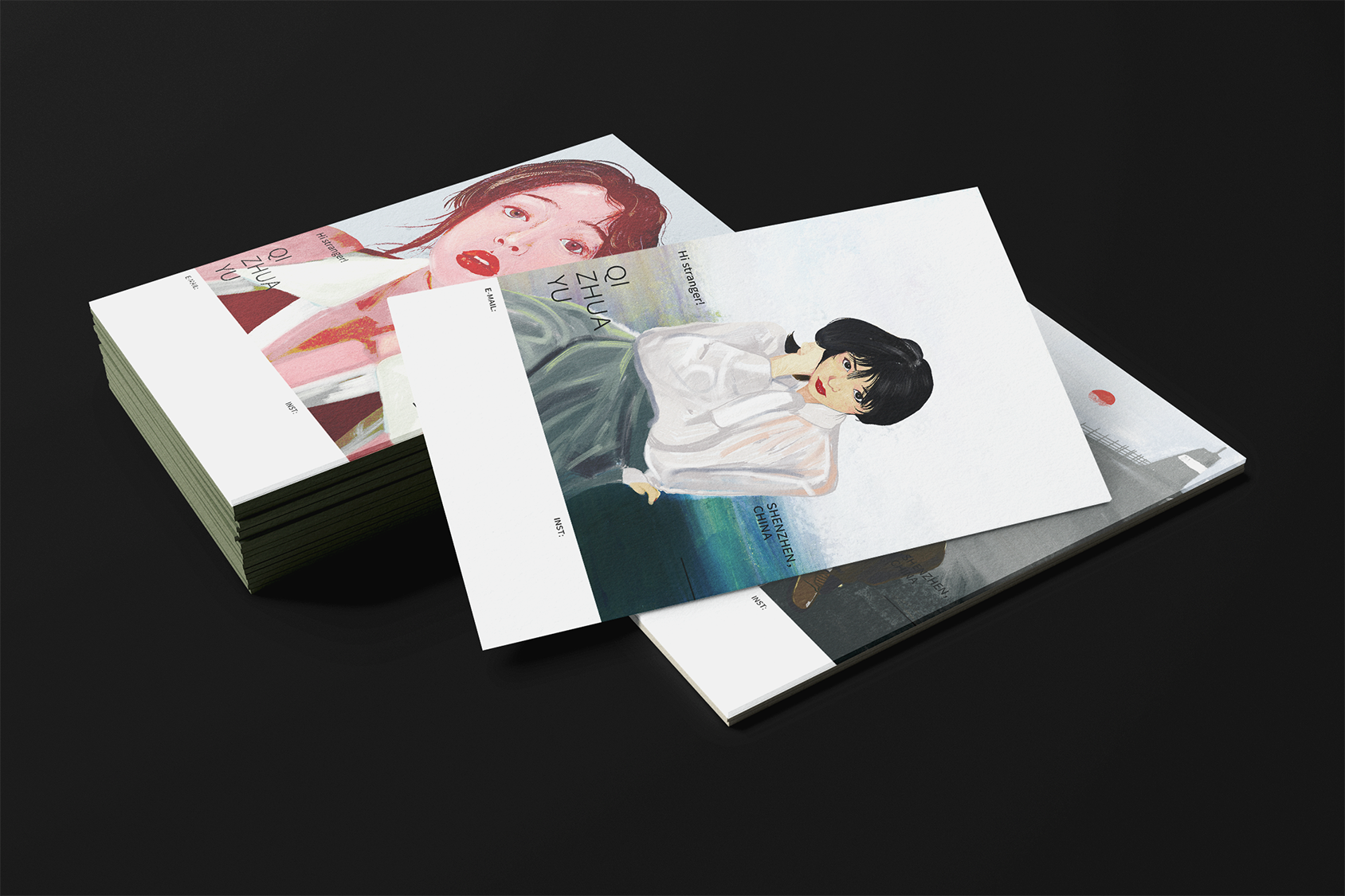 人物明信片 cover