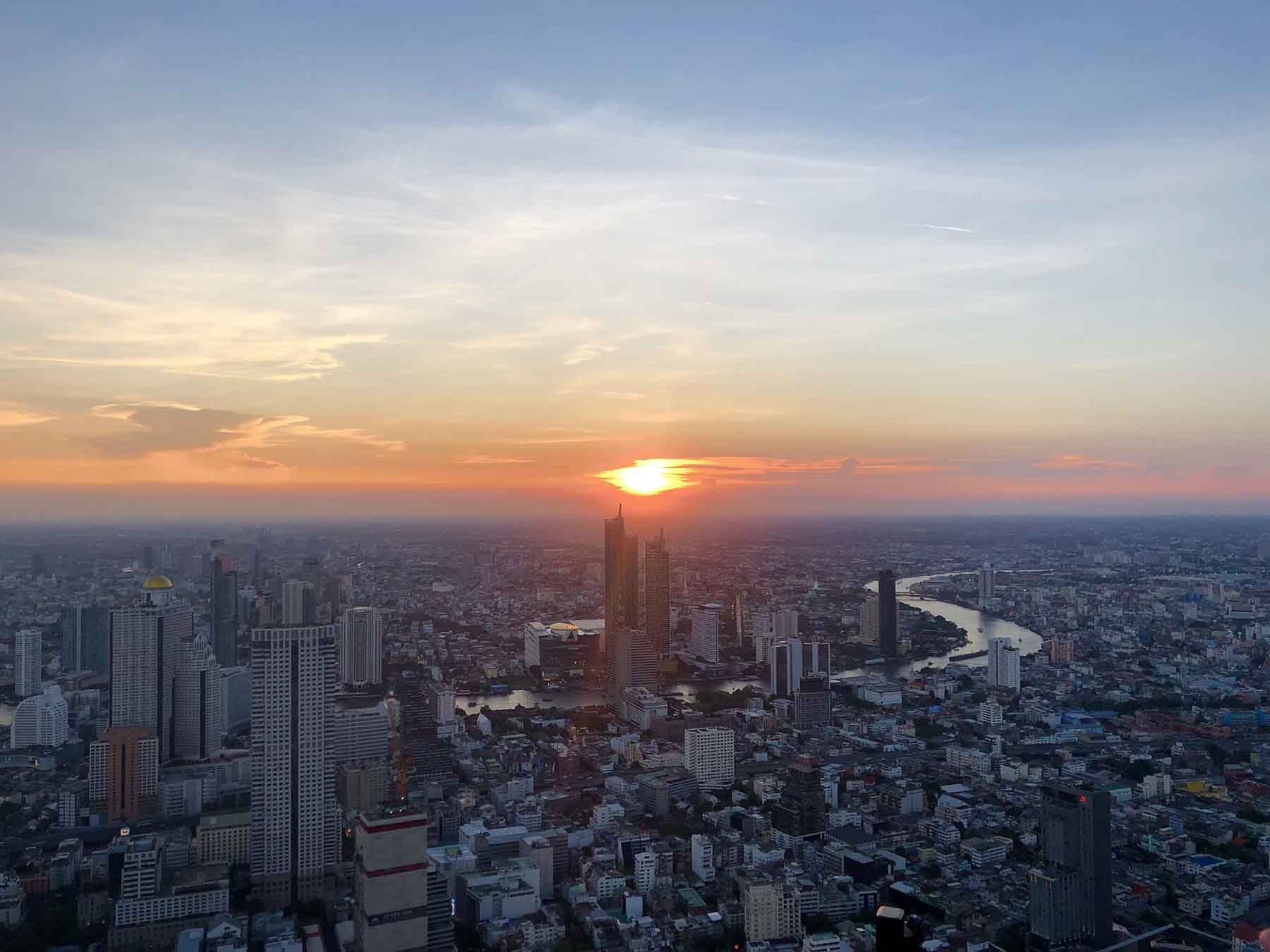 曼谷夕阳