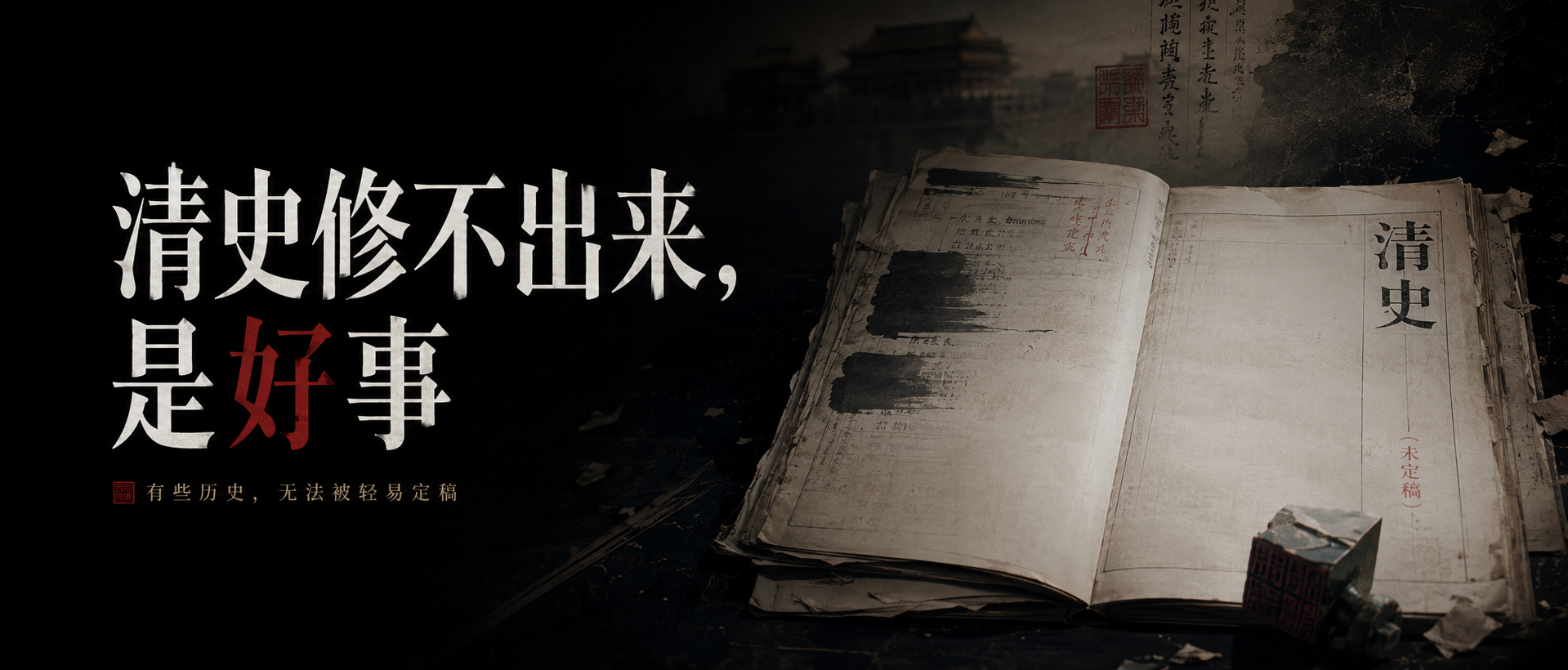 隐说 NO.24 清史修不出来是好事 cover