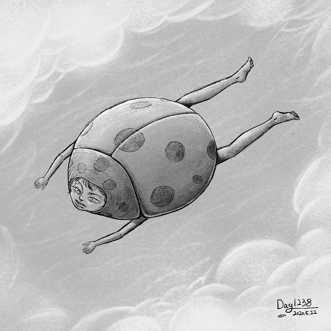 假如变成了虫子