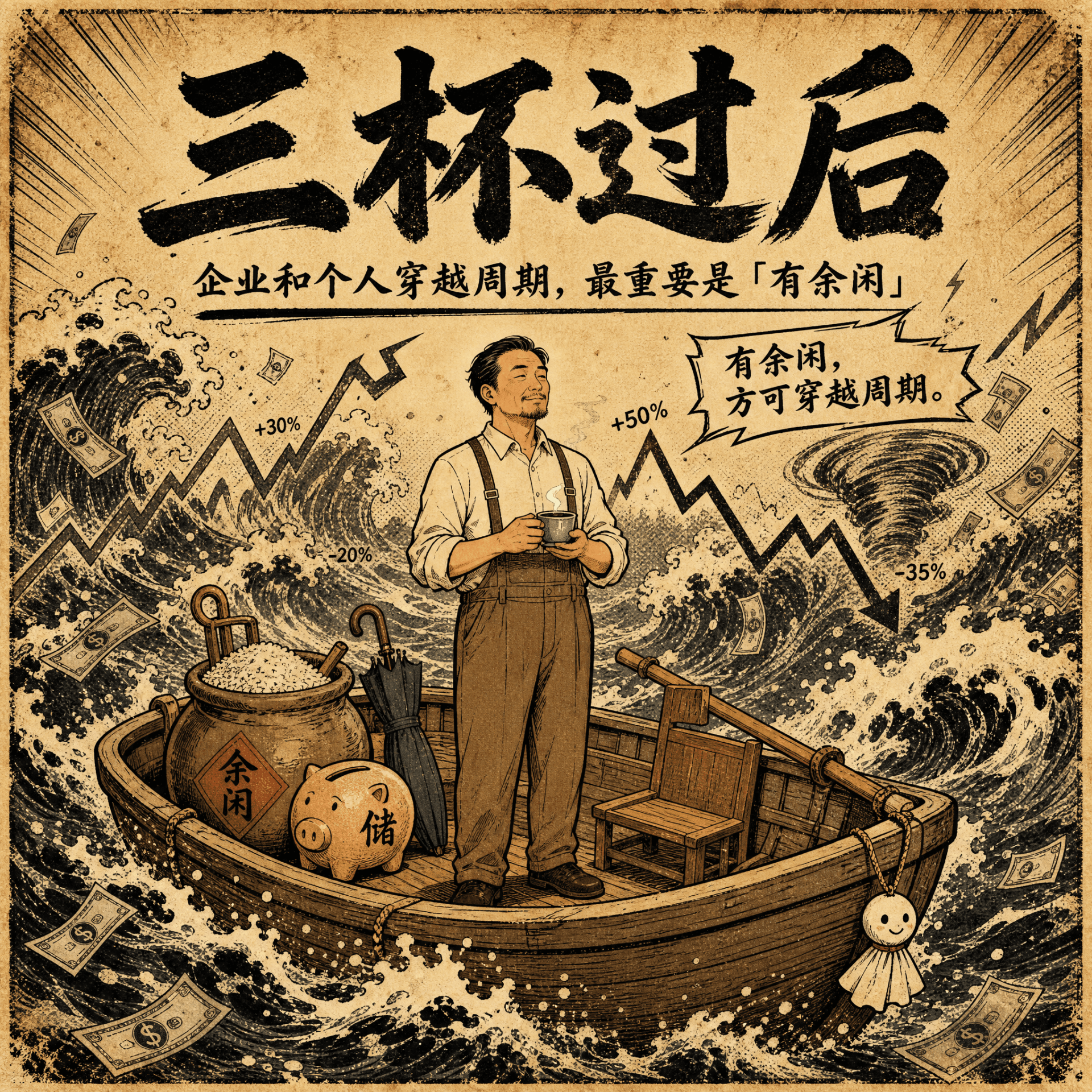 Ep 006. 买回余闲：个人和企业穿越周期的唯一底气